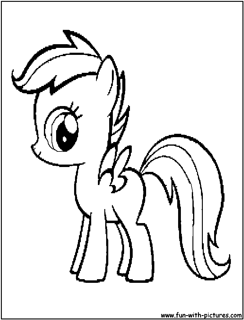 Dibujo para colorear: My Little Pony (Dibujos animados) #41929 - Dibujos para Colorear e Imprimir Gratis