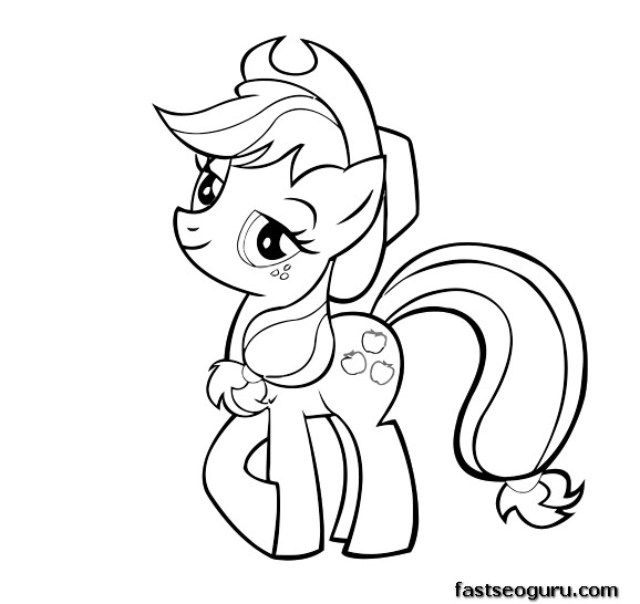 Dibujo para colorear: My Little Pony (Dibujos animados) #41933 - Dibujos para Colorear e Imprimir Gratis
