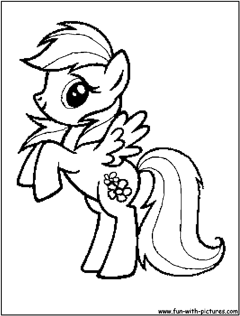 Dibujo para colorear: My Little Pony (Dibujos animados) #41936 - Dibujos para Colorear e Imprimir Gratis