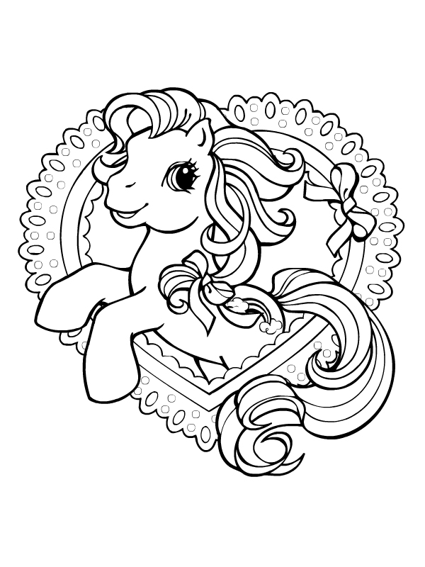 Dibujo para colorear: My Little Pony (Dibujos animados) #41945 - Dibujos para Colorear e Imprimir Gratis