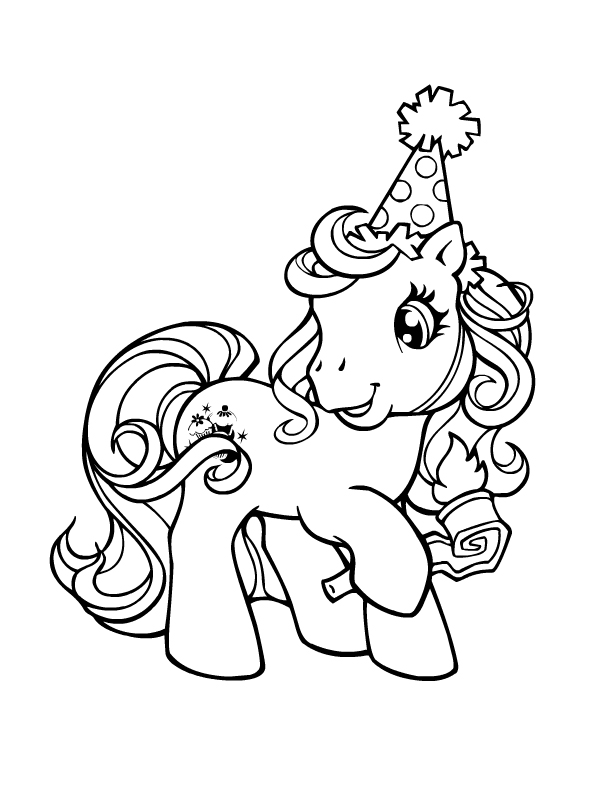 Dibujo para colorear: My Little Pony (Dibujos animados) #41984 - Dibujos para Colorear e Imprimir Gratis