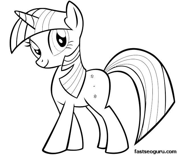 Dibujo para colorear: My Little Pony (Dibujos animados) #41987 - Dibujos para Colorear e Imprimir Gratis