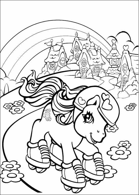 Dibujo para colorear: My Little Pony (Dibujos animados) #42031 - Dibujos para Colorear e Imprimir Gratis