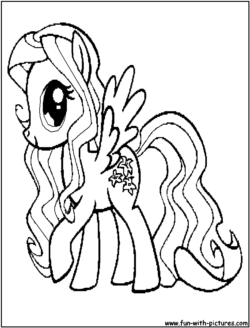 Dibujo para colorear: My Little Pony (Dibujos animados) #42036 - Dibujos para Colorear e Imprimir Gratis