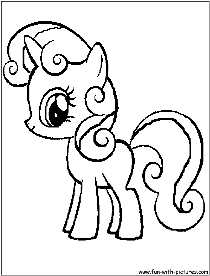 Dibujo para colorear: My Little Pony (Dibujos animados) #42059 - Dibujos para Colorear e Imprimir Gratis