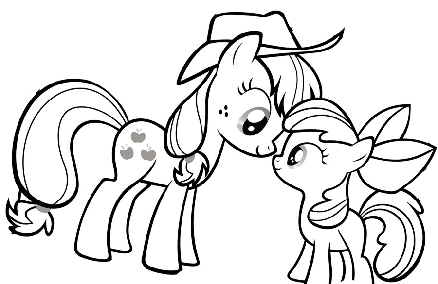 Dibujo para colorear: My Little Pony (Dibujos animados) #42119 - Dibujos para Colorear e Imprimir Gratis