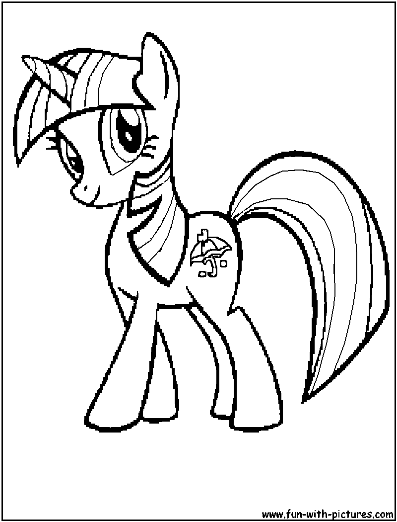 Dibujo para colorear: My Little Pony (Dibujos animados) #42160 - Dibujos para Colorear e Imprimir Gratis