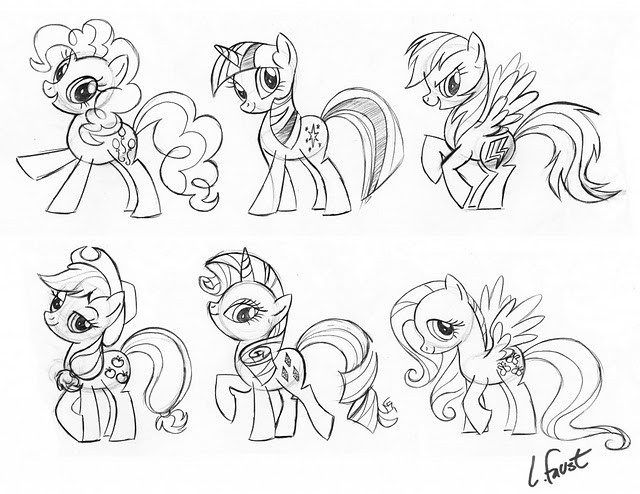 Dibujo para colorear: My Little Pony (Dibujos animados) #42178 - Dibujos para Colorear e Imprimir Gratis