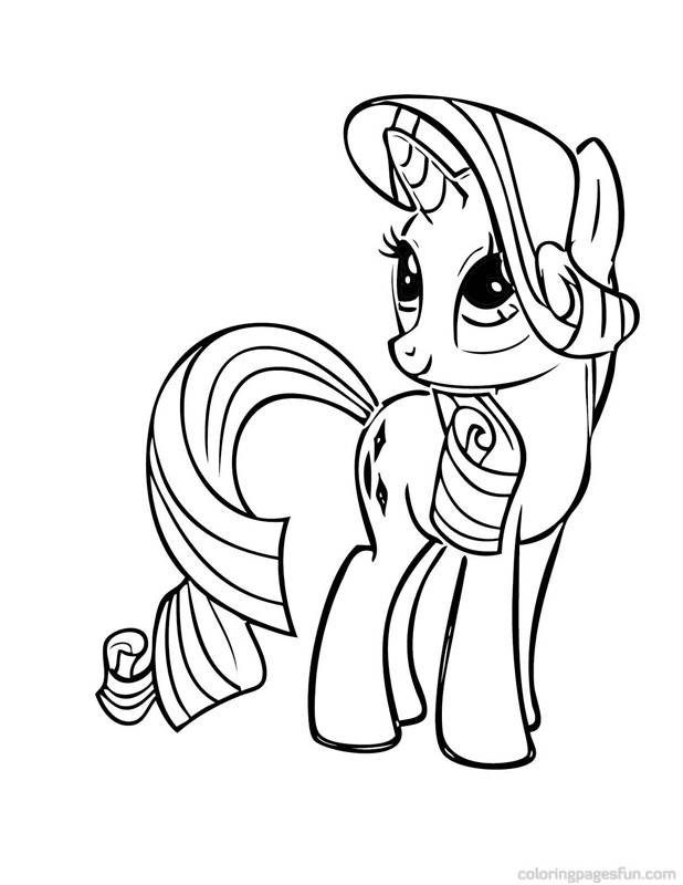 Dibujo para colorear: My Little Pony (Dibujos animados) #42215 - Dibujos para Colorear e Imprimir Gratis