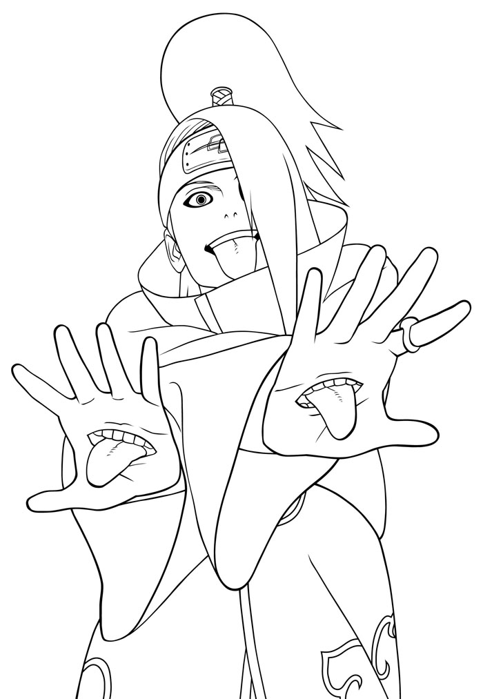 Dibujo para colorear: Naruto (Dibujos animados) #38069 - Dibujos para Colorear e Imprimir Gratis