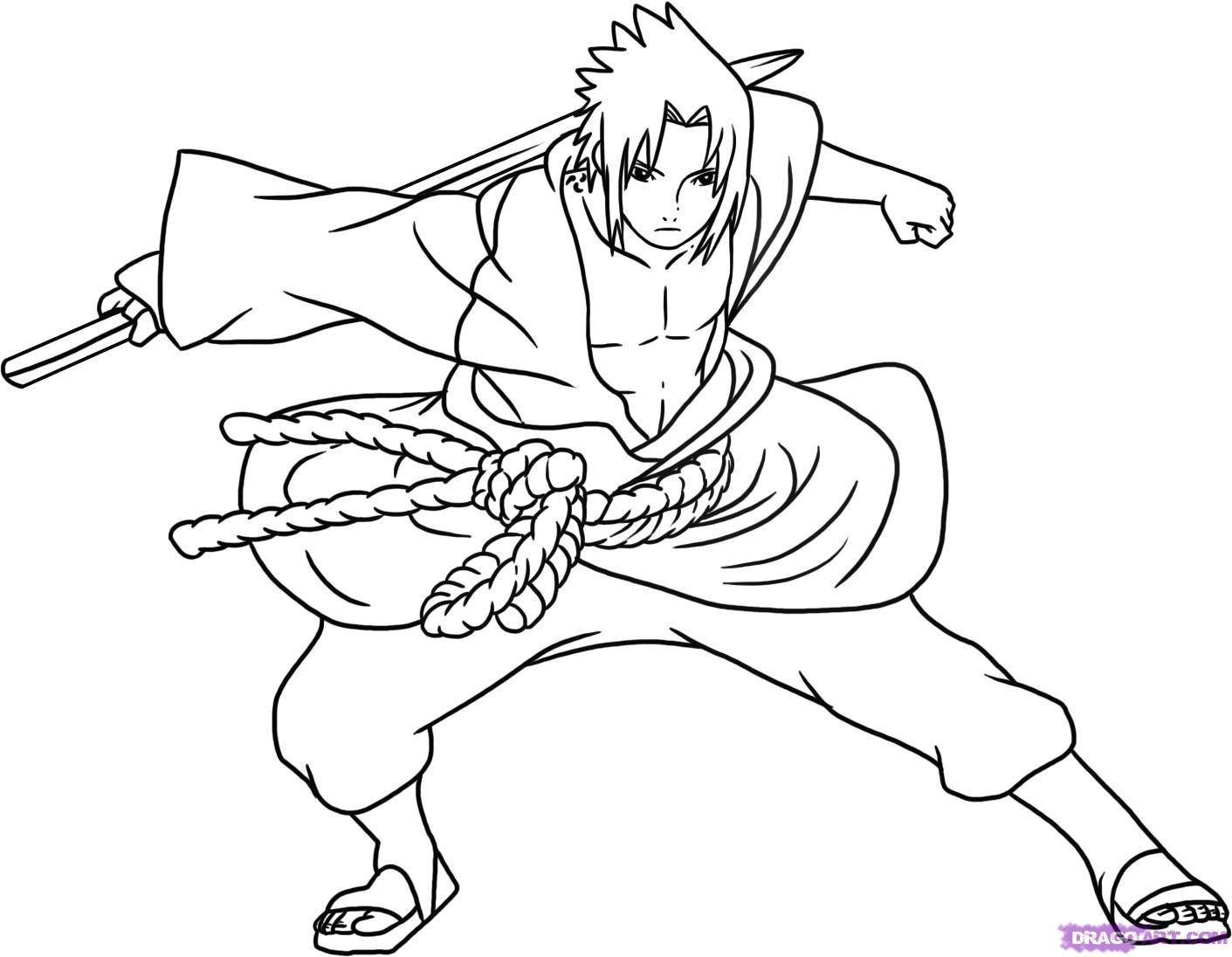 Dibujo para colorear: Naruto (Dibujos animados) #38092 - Dibujos para Colorear e Imprimir Gratis