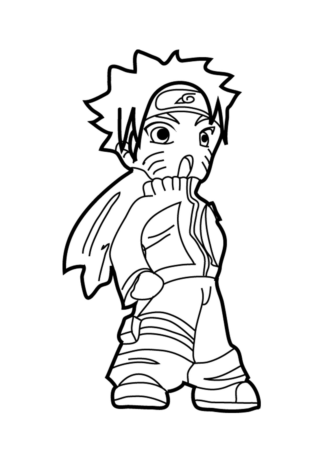 Dibujo para colorear: Naruto (Dibujos animados) #38098 - Dibujos para Colorear e Imprimir Gratis