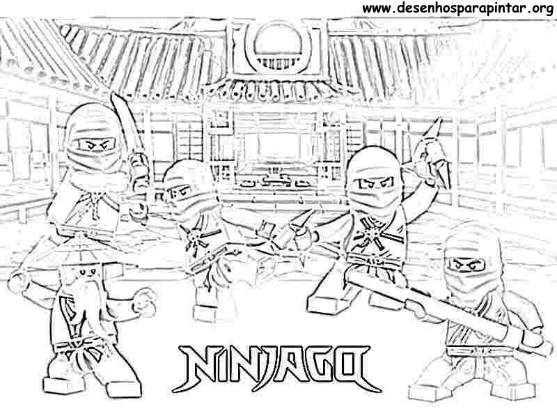 Dibujo para colorear: Ninjago (Dibujos animados) #24038 - Dibujos para Colorear e Imprimir Gratis