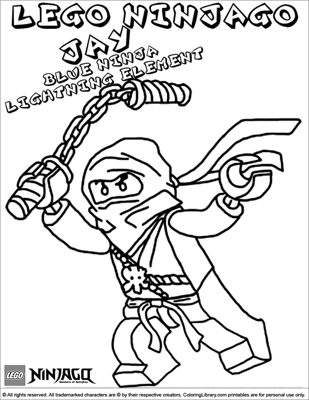 Dibujo para colorear: Ninjago (Dibujos animados) #24065 - Dibujos para Colorear e Imprimir Gratis