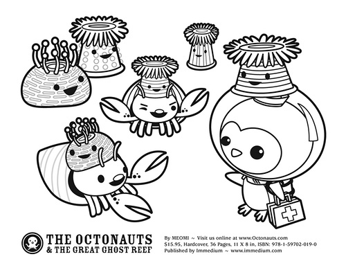 Dibujo para colorear: Octonauts (Dibujos animados) #40607 - Dibujos para Colorear e Imprimir Gratis
