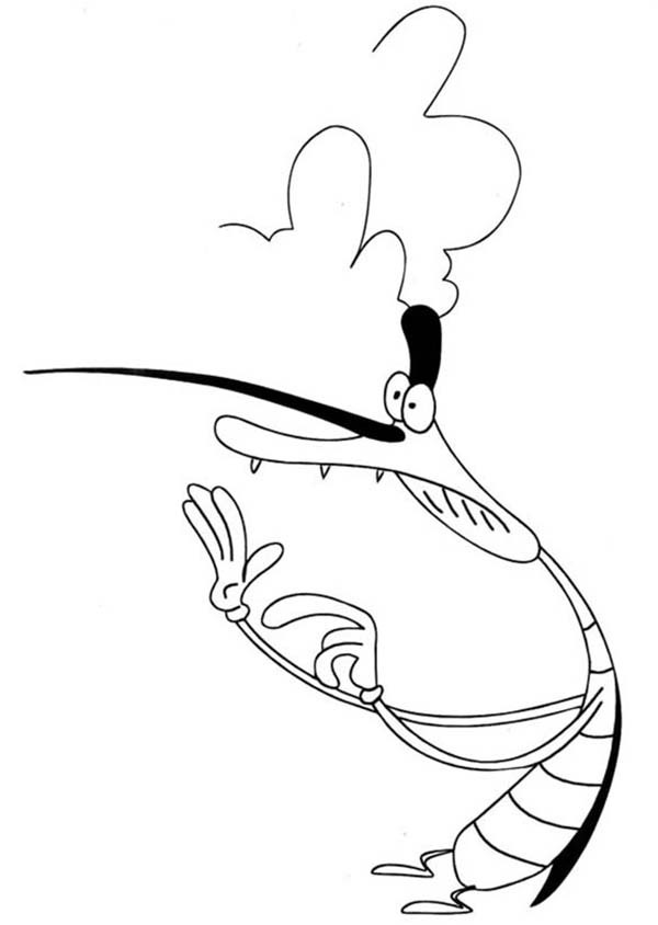 Dibujo para colorear: Oggy and the Cockroaches (Dibujos animados) #37988 - Dibujos para Colorear e Imprimir Gratis