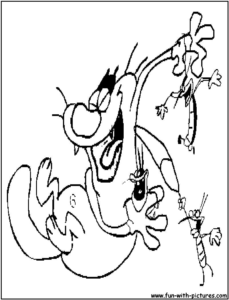 Dibujo para colorear: Oggy and the Cockroaches (Dibujos animados) #38021 - Dibujos para Colorear e Imprimir Gratis