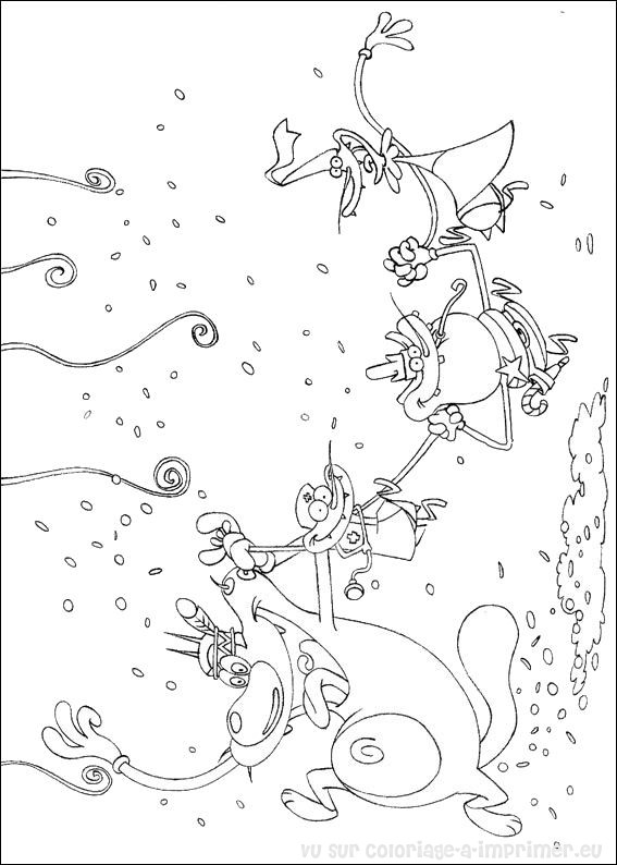 Dibujo para colorear: Oggy and the Cockroaches (Dibujos animados) #38039 - Dibujos para Colorear e Imprimir Gratis