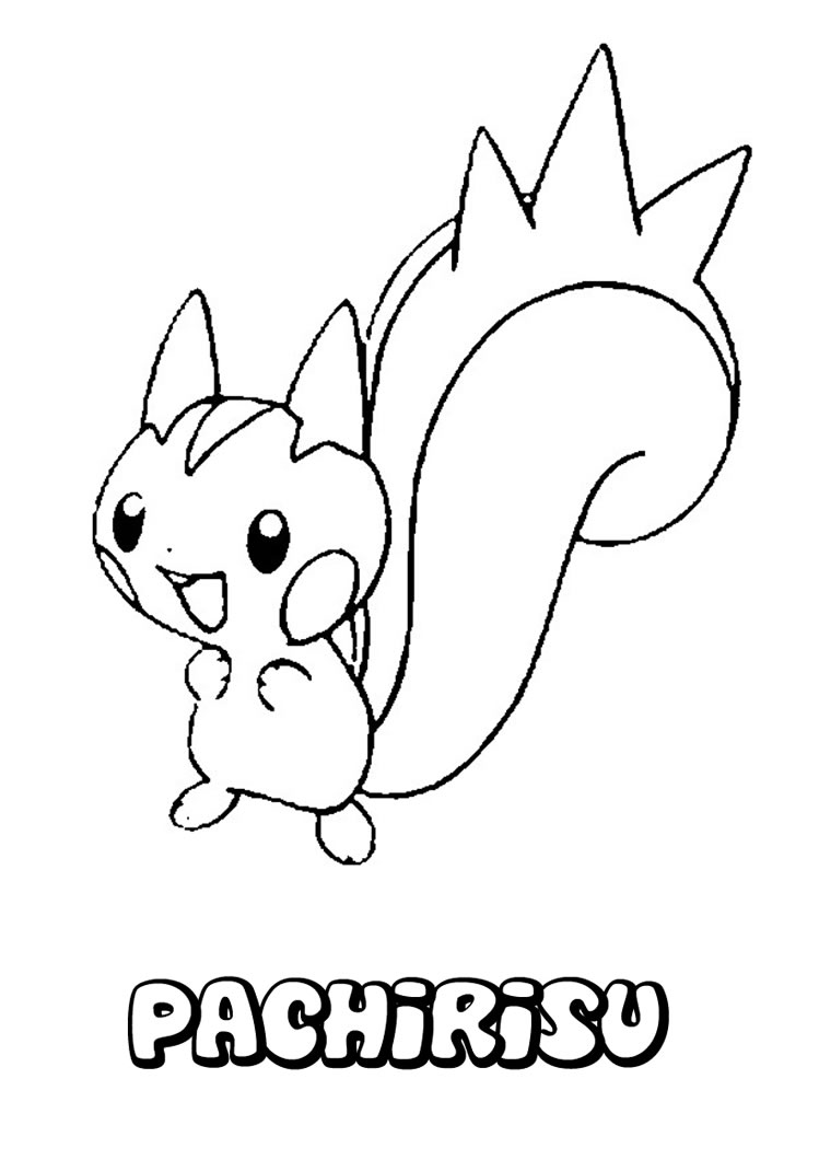 Dibujo para colorear: Pokemon (Dibujos animados) #24706 - Dibujos para Colorear e Imprimir Gratis