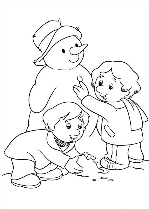 Dibujo para colorear: Postman Pat (Dibujos animados) #49479 - Dibujos para Colorear e Imprimir Gratis