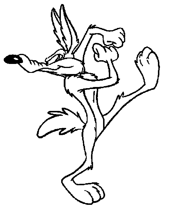 Dibujo para colorear: Road Runner and Wile E. Coyote (Dibujos animados) #47169 - Dibujos para Colorear e Imprimir Gratis