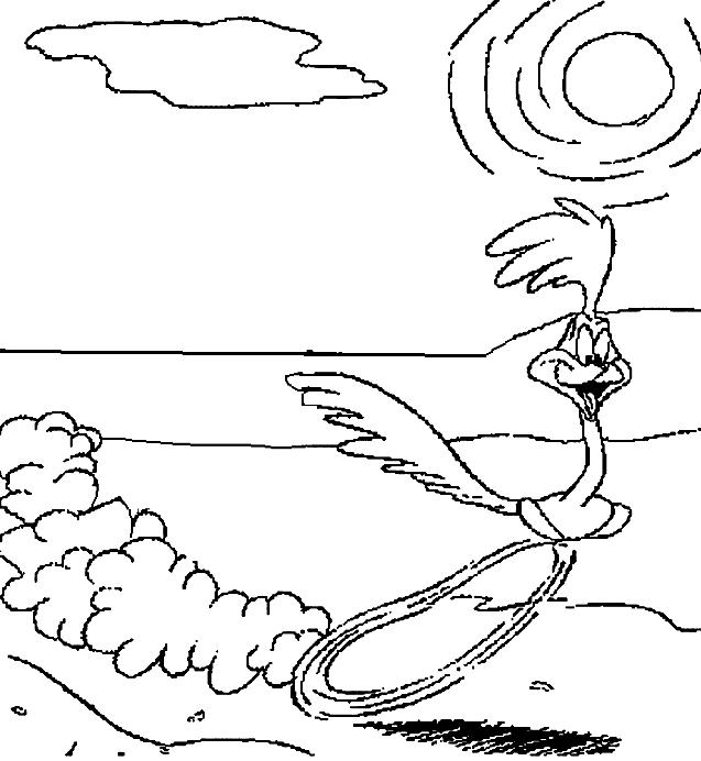 Dibujo para colorear: Road Runner and Wile E. Coyote (Dibujos animados) #47176 - Dibujos para Colorear e Imprimir Gratis