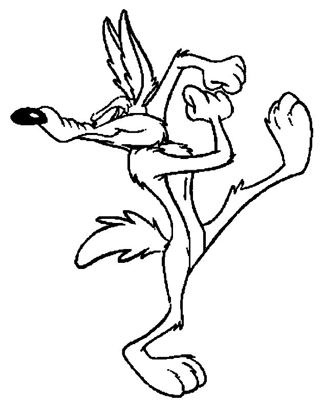 Dibujo para colorear: Road Runner and Wile E. Coyote (Dibujos animados) #47221 - Dibujos para Colorear e Imprimir Gratis