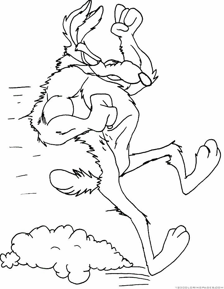 Dibujo para colorear: Road Runner and Wile E. Coyote (Dibujos animados) #47311 - Dibujos para Colorear e Imprimir Gratis