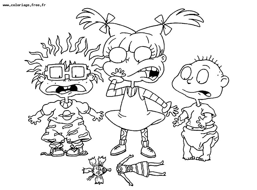 Dibujo para colorear: Rugrats (Dibujos animados) #52695 - Dibujos para Colorear e Imprimir Gratis