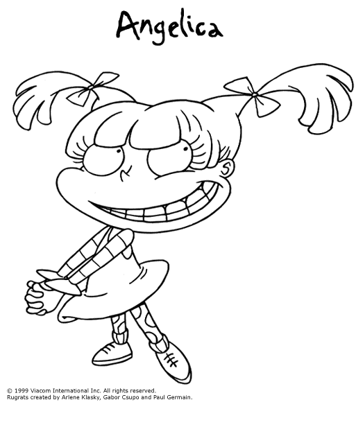 Dibujo para colorear: Rugrats (Dibujos animados) #52710 - Dibujos para Colorear e Imprimir Gratis