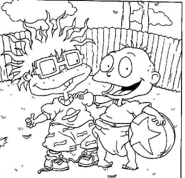 Dibujo para colorear: Rugrats (Dibujos animados) #52728 - Dibujos para Colorear e Imprimir Gratis