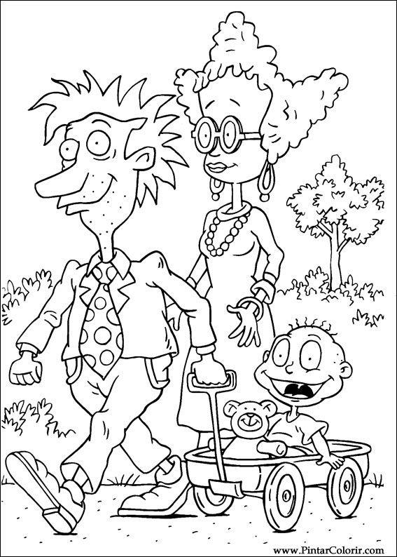 Dibujo para colorear: Rugrats (Dibujos animados) #52766 - Dibujos para Colorear e Imprimir Gratis