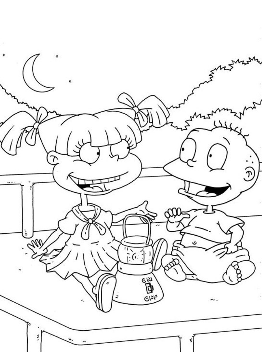 Dibujo para colorear: Rugrats (Dibujos animados) #52792 - Dibujos para Colorear e Imprimir Gratis