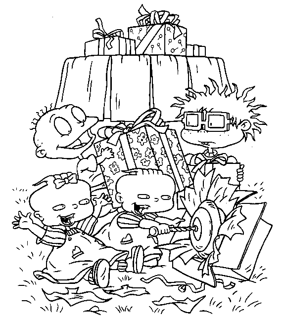 Dibujo para colorear: Rugrats (Dibujos animados) #52793 - Dibujos para Colorear e Imprimir Gratis