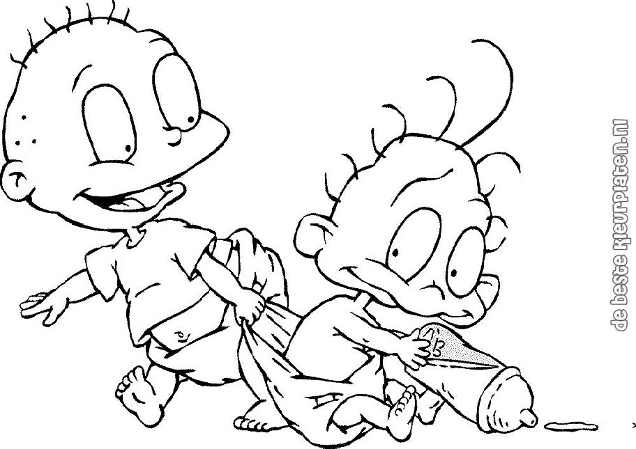 Dibujo para colorear: Rugrats (Dibujos animados) #52816 - Dibujos para Colorear e Imprimir Gratis