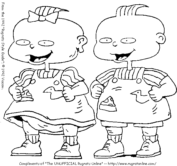 Dibujo para colorear: Rugrats (Dibujos animados) #52843 - Dibujos para Colorear e Imprimir Gratis