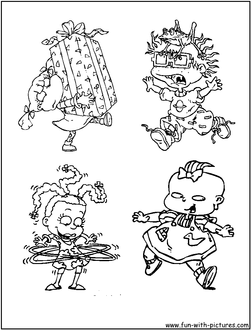 Dibujo para colorear: Rugrats (Dibujos animados) #52863 - Dibujos para Colorear e Imprimir Gratis