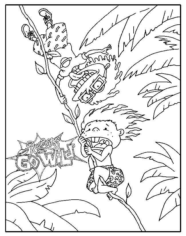 Dibujo para colorear: Rugrats (Dibujos animados) #52937 - Dibujos para Colorear e Imprimir Gratis