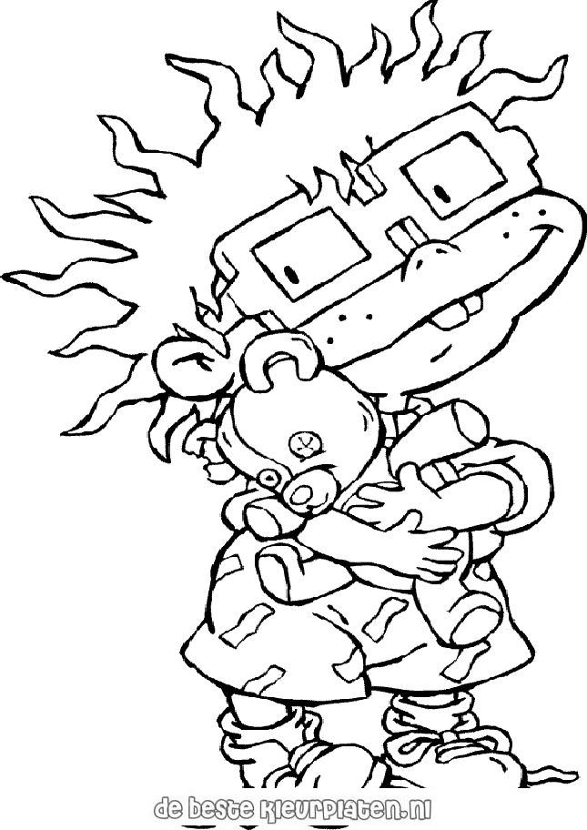Dibujo para colorear: Rugrats (Dibujos animados) #52950 - Dibujos para Colorear e Imprimir Gratis