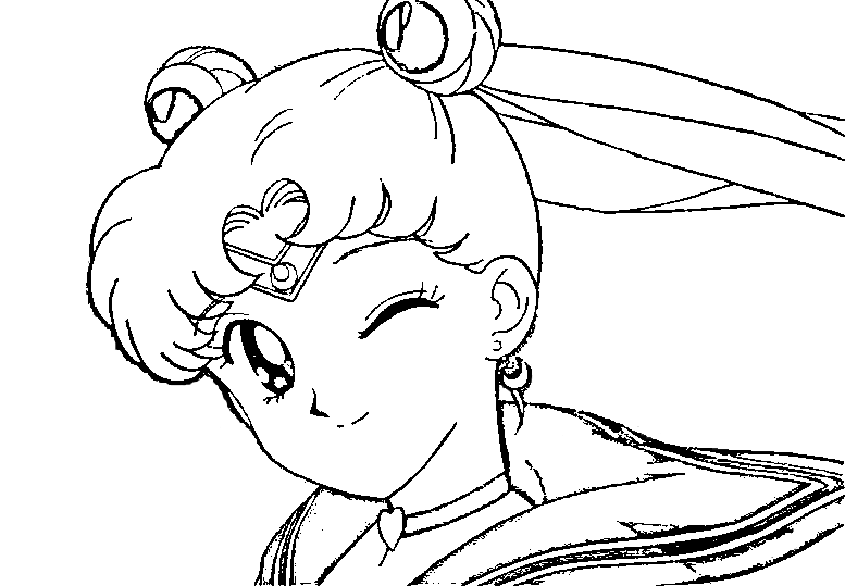 Dibujo para colorear: Sailor Moon (Dibujos animados) #50266 - Dibujos para Colorear e Imprimir Gratis