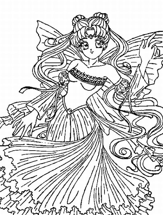 Dibujo para colorear: Sailor Moon (Dibujos animados) #50284 - Dibujos para Colorear e Imprimir Gratis