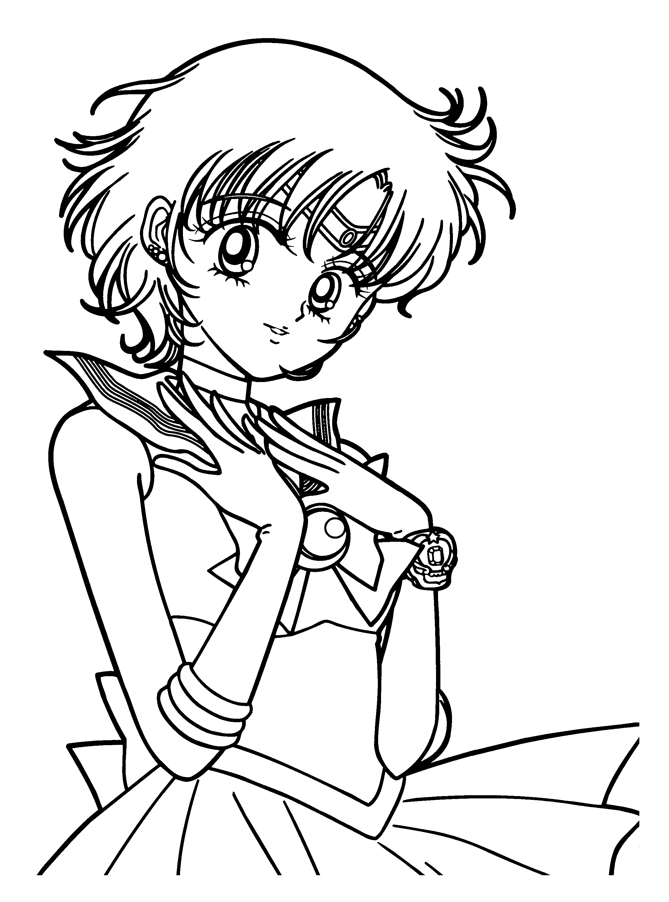 Dibujo para colorear: Sailor Moon (Dibujos animados) #50362 - Dibujos para Colorear e Imprimir Gratis
