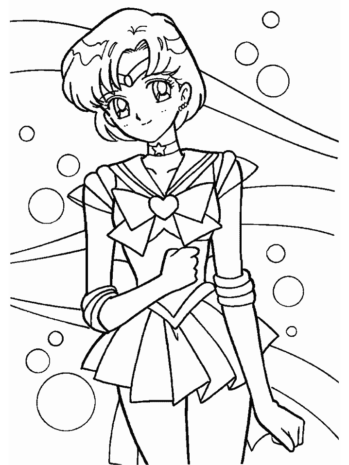 Dibujo para colorear: Sailor Moon (Dibujos animados) #50422 - Dibujos para Colorear e Imprimir Gratis