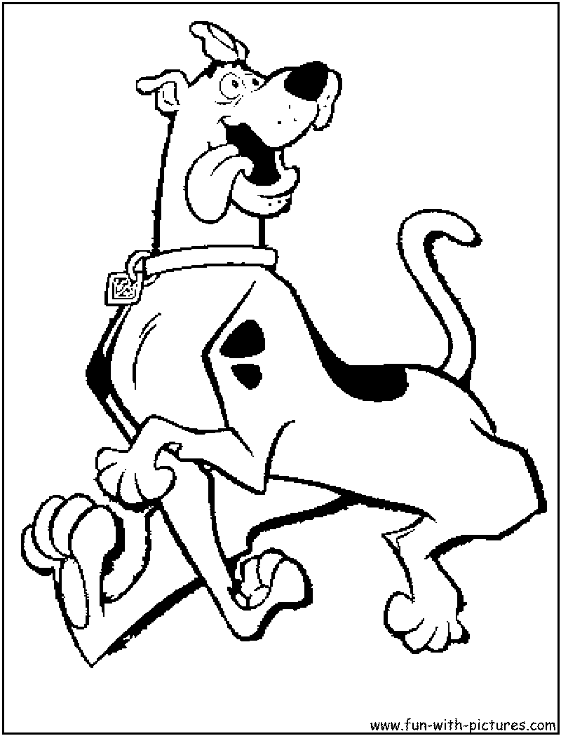 Dibujo para colorear: Scooby doo (Dibujos animados) #31463 - Dibujos para Colorear e Imprimir Gratis