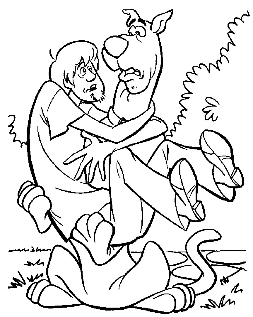 Dibujo para colorear: Scooby doo (Dibujos animados) #31538 - Dibujos para Colorear e Imprimir Gratis