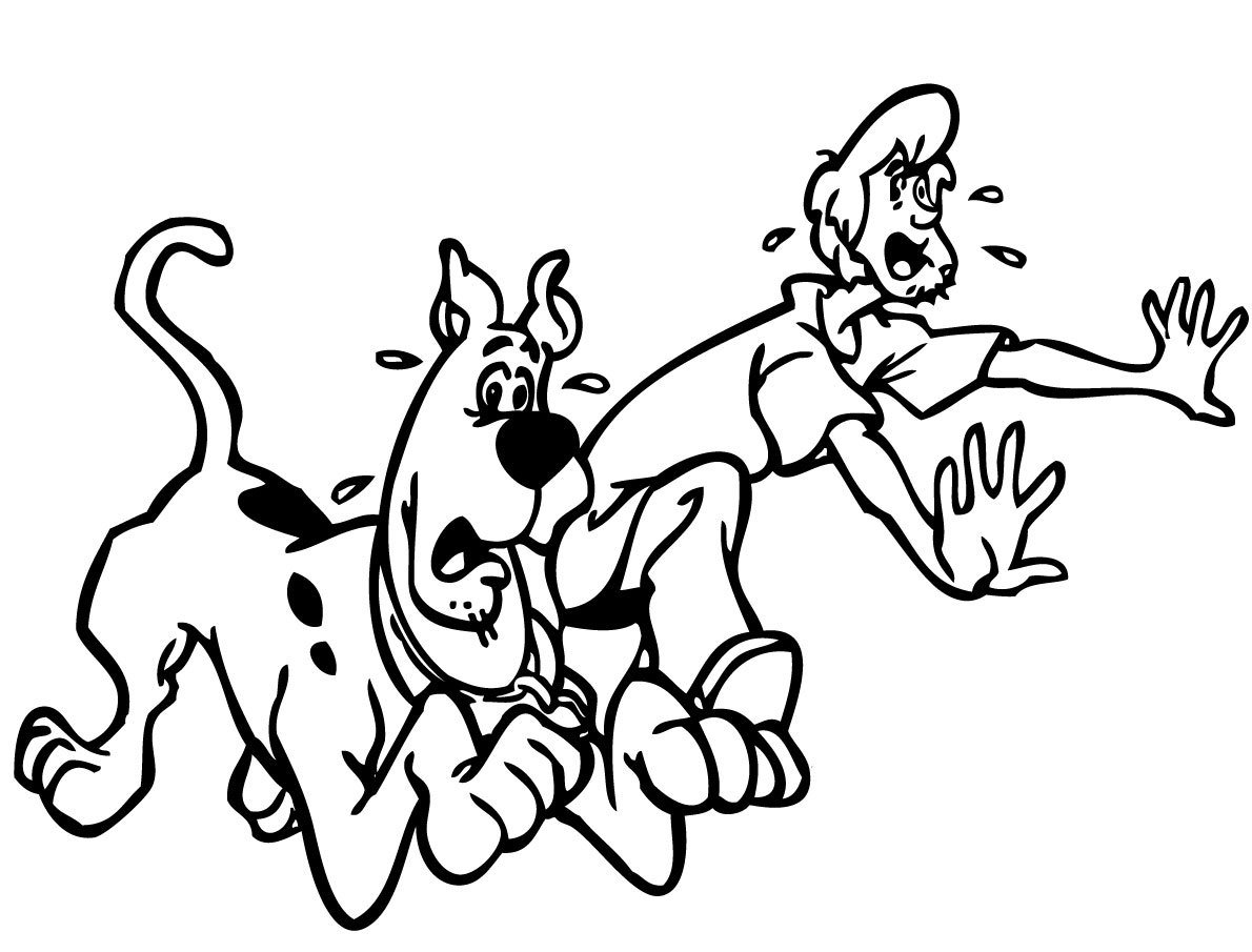 Dibujo para colorear: Scooby doo (Dibujos animados) #31569 - Dibujos para Colorear e Imprimir Gratis