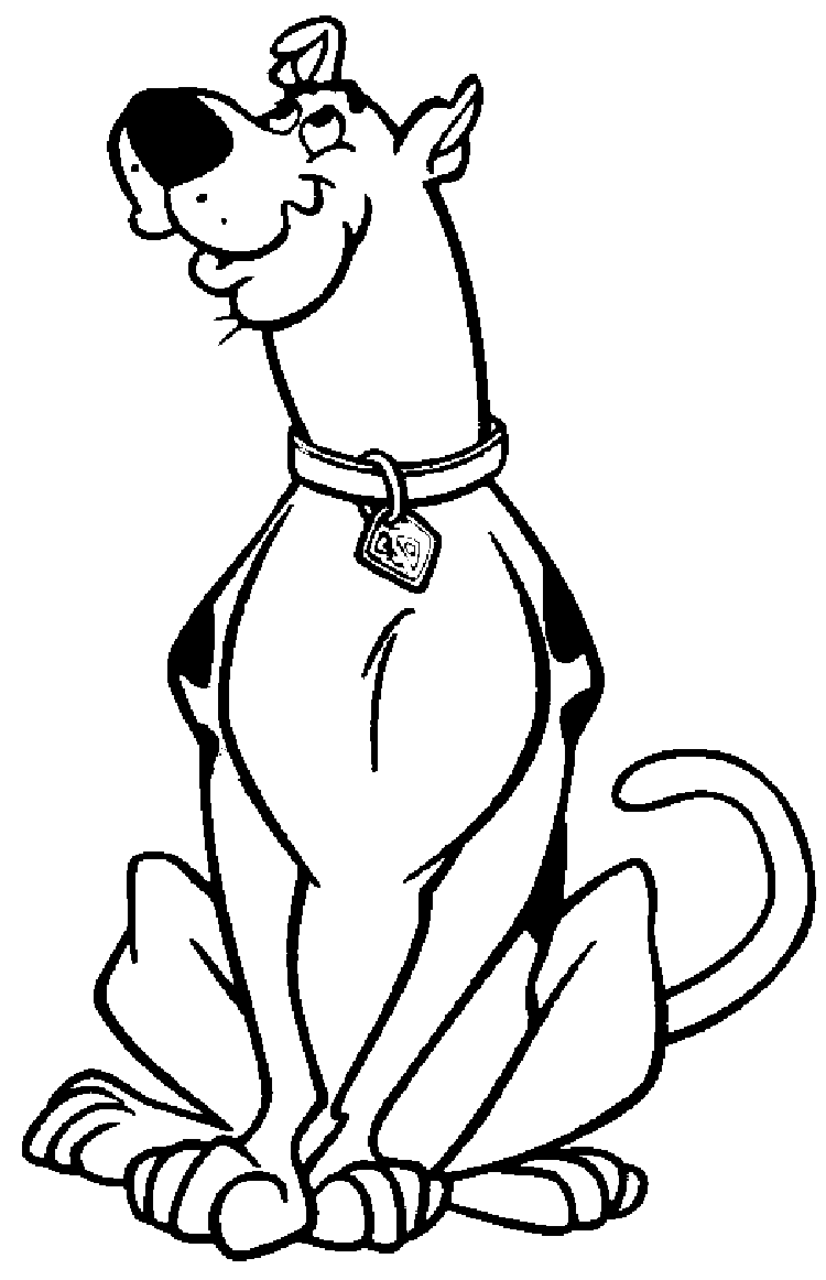 Dibujo para colorear: Scooby doo (Dibujos animados) #31580 - Dibujos para Colorear e Imprimir Gratis