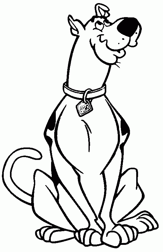 Dibujo para colorear: Scooby doo (Dibujos animados) #31694 - Dibujos para Colorear e Imprimir Gratis