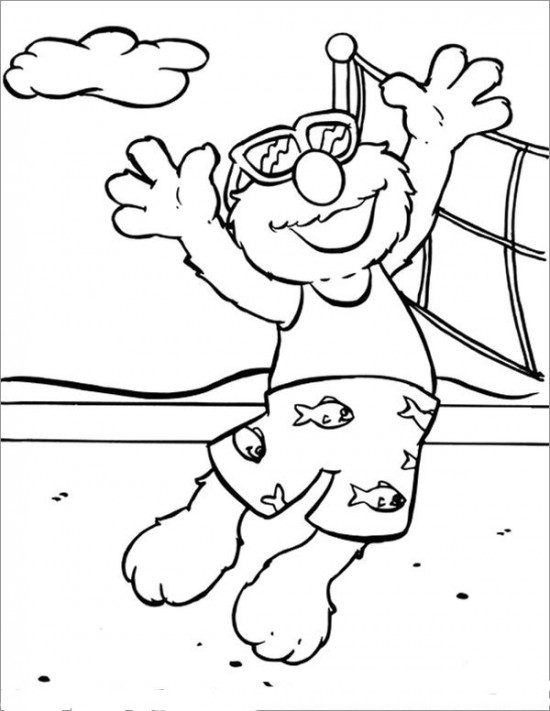 Dibujo para colorear: Sesame street (Dibujos animados) #32276 - Dibujos para Colorear e Imprimir Gratis