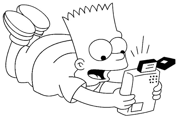 Dibujo para colorear: Simpsons (Dibujos animados) #23872 - Dibujos para Colorear e Imprimir Gratis